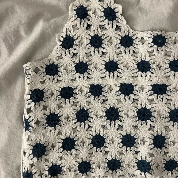 Oak + Fort Crochet Cropped Top - Picture 3 of 3